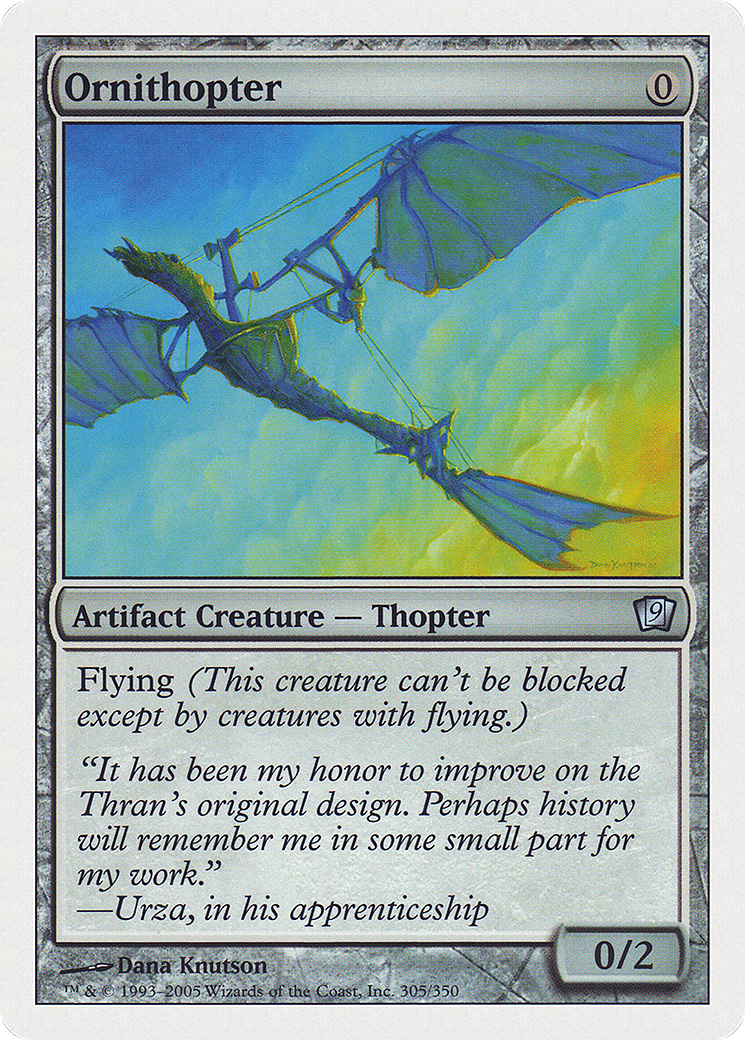 Ornithopter [Ninth Edition]-1