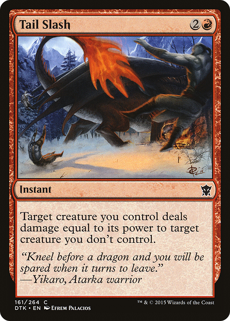 Tail Slash [Dragons of Tarkir]-1