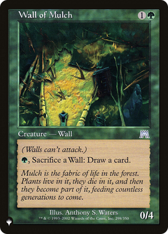 Wall of Mulch (LIST-298/350) - The List-1