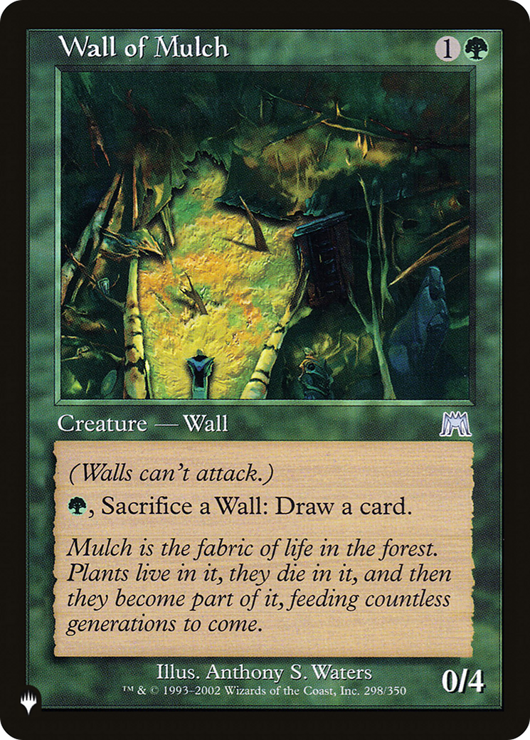 Wall of Mulch (LIST-298/350) - The List-1