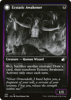 Ecstatic Awakener // Awoken Demon [Innistrad: Double Feature]-4