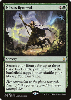 Nissa's Renewal [Battle for Zendikar]-1