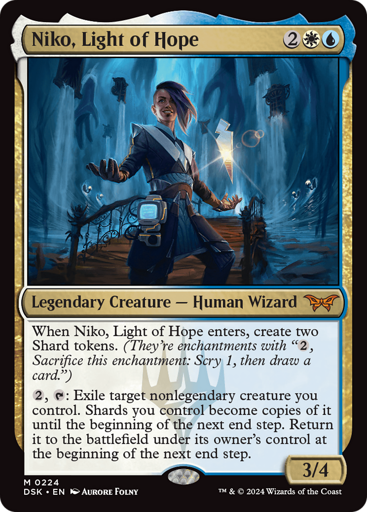 Niko, Light of Hope [Duskmourn: House of Horror]-1