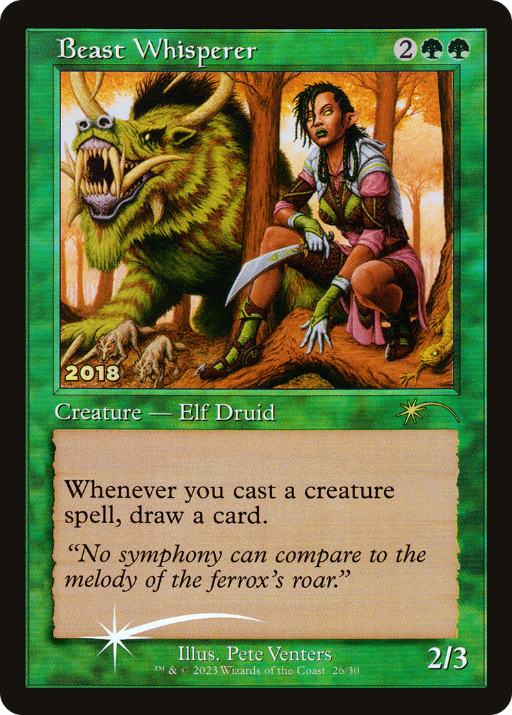 Beast Whisperer [30th Anniversary Promos]-1