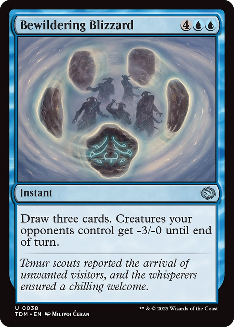 Bewildering Blizzard [Tarkir: Dragonstorm]-1