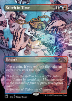 Stitch in Time // Stitch in Time (Borderless) [Secret Lair Drop Series]-1