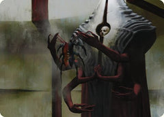 Vivisection Evangelist Art Card [Phyrexia: All Will Be One Art Series]-1