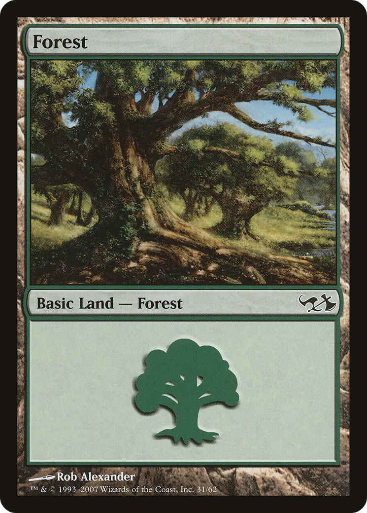 Forest (31) [Duel Decks: Elves vs. Goblins]-1