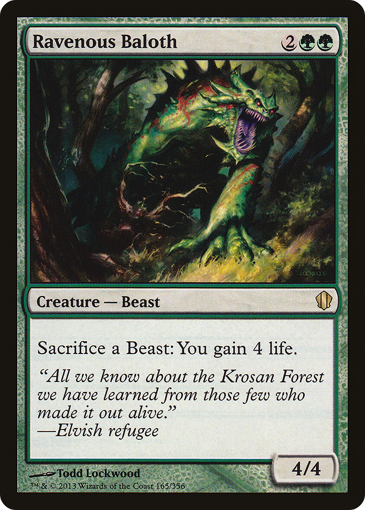 Ravenous Baloth [Commander 2013]-1