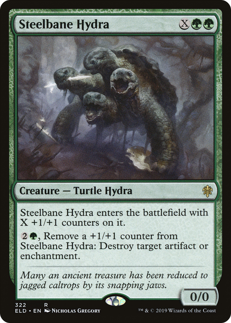 Steelbane Hydra [Throne of Eldraine]-1