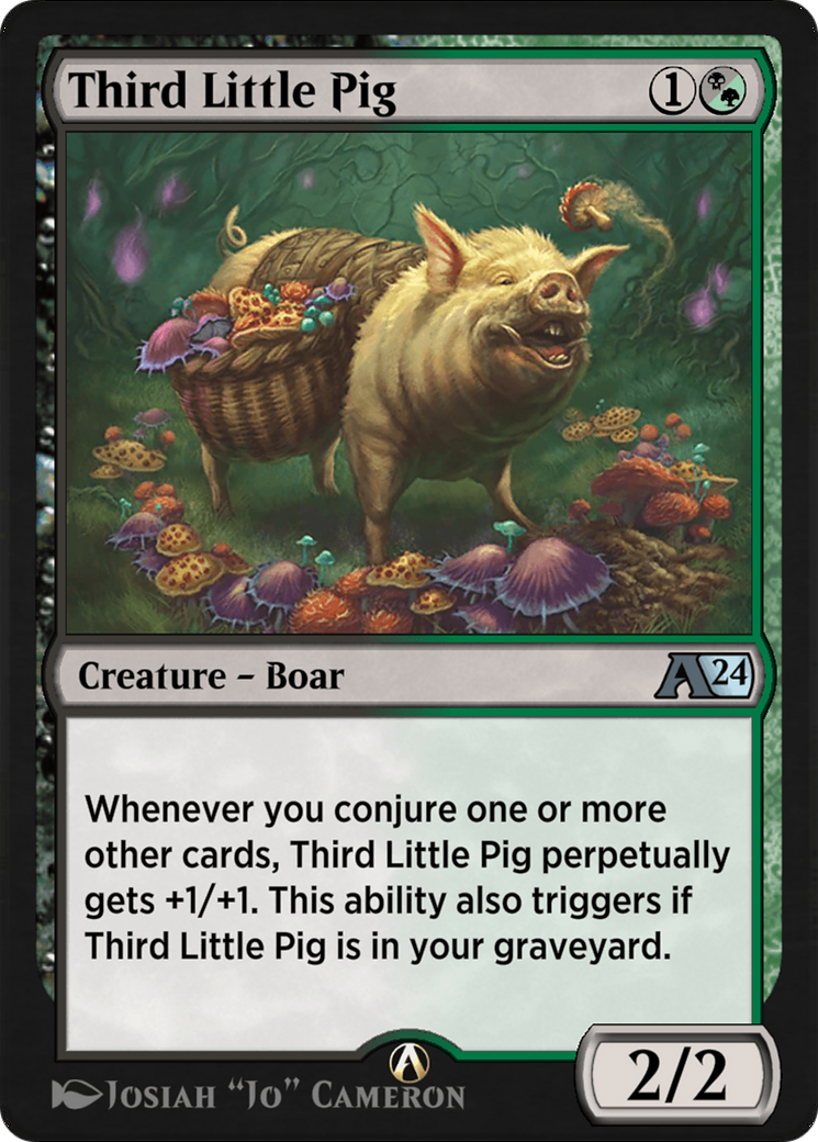 Third Little Pig (YWOE-028) - Alchemy: Wilds of Eldraine-1
