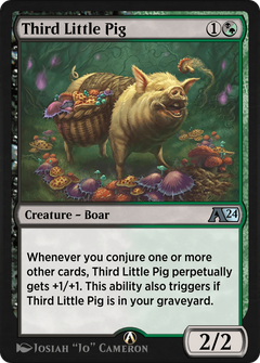 Third Little Pig (YWOE-028) - Alchemy: Wilds of Eldraine-1