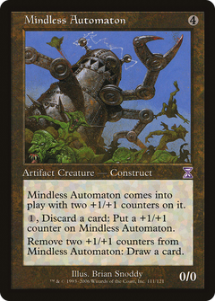 Mindless Automaton [Time Spiral Timeshifted]-1