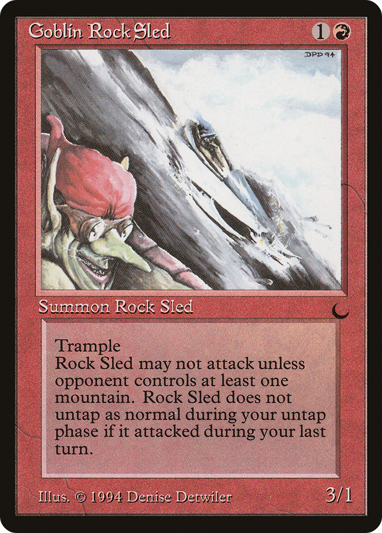 Goblin Rock Sled [The Dark]-1