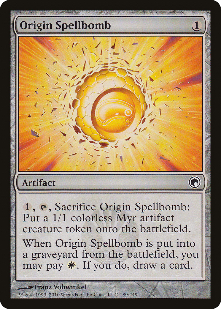Origin Spellbomb [Scars of Mirrodin]-1