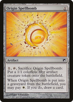 Origin Spellbomb [Scars of Mirrodin]-1