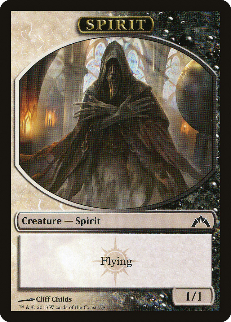 Spirit Token [Gatecrash Tokens]-1