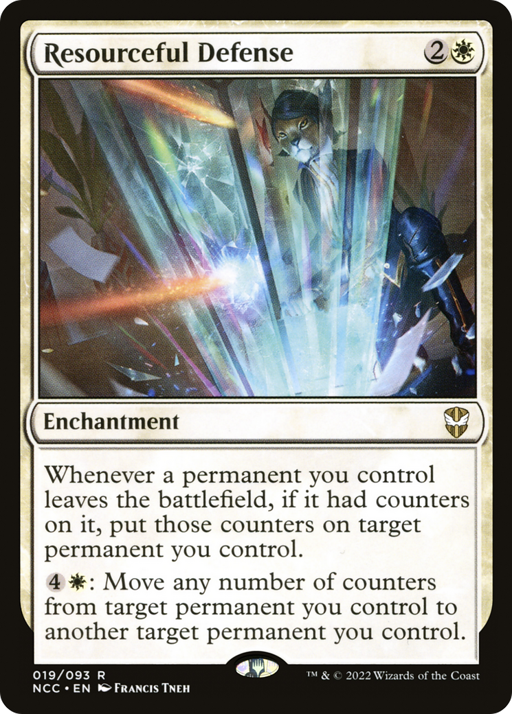 Resourceful Defense [Streets of New Capenna Commander]-1