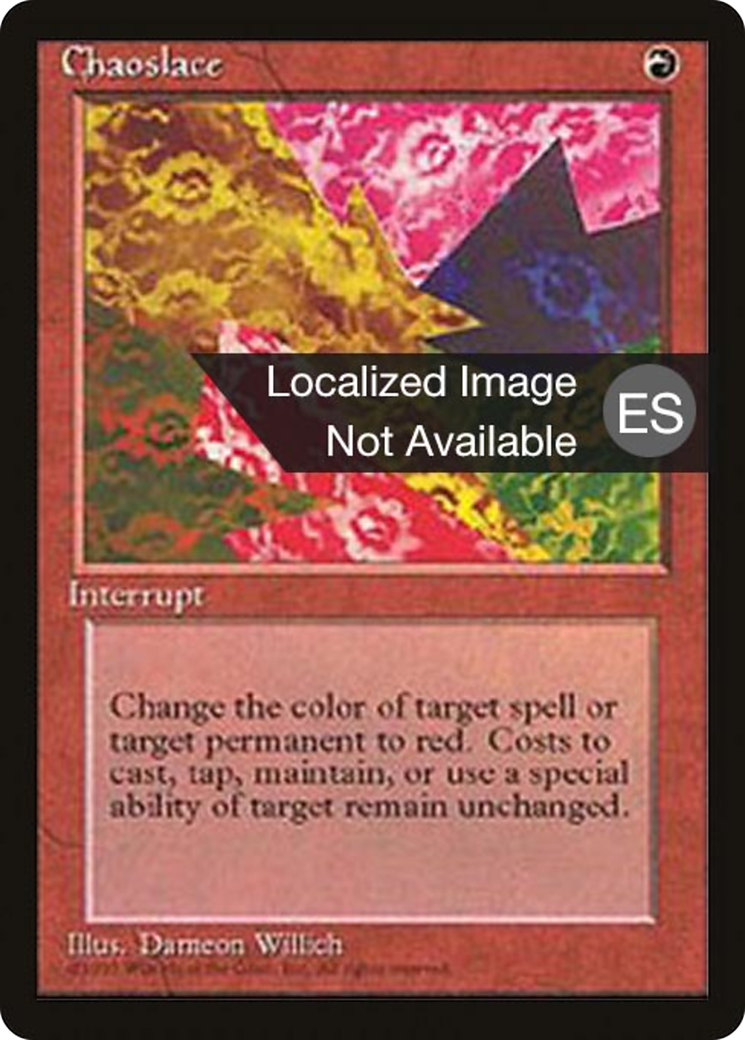 Chaoslace [Fourth Edition Foreign Black Border]-1