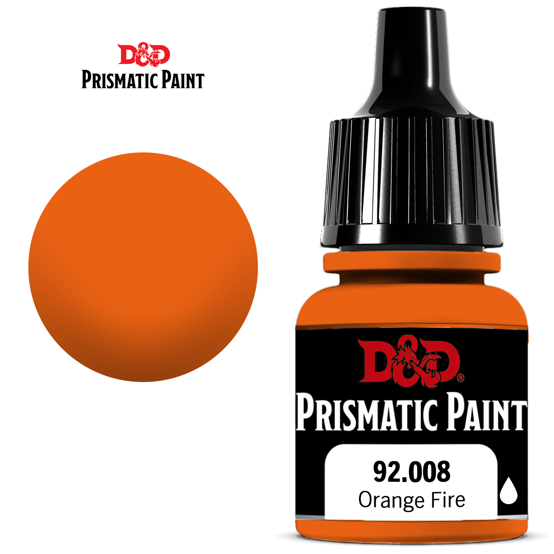D&D Prismatic Paint Orange Fire 92.008