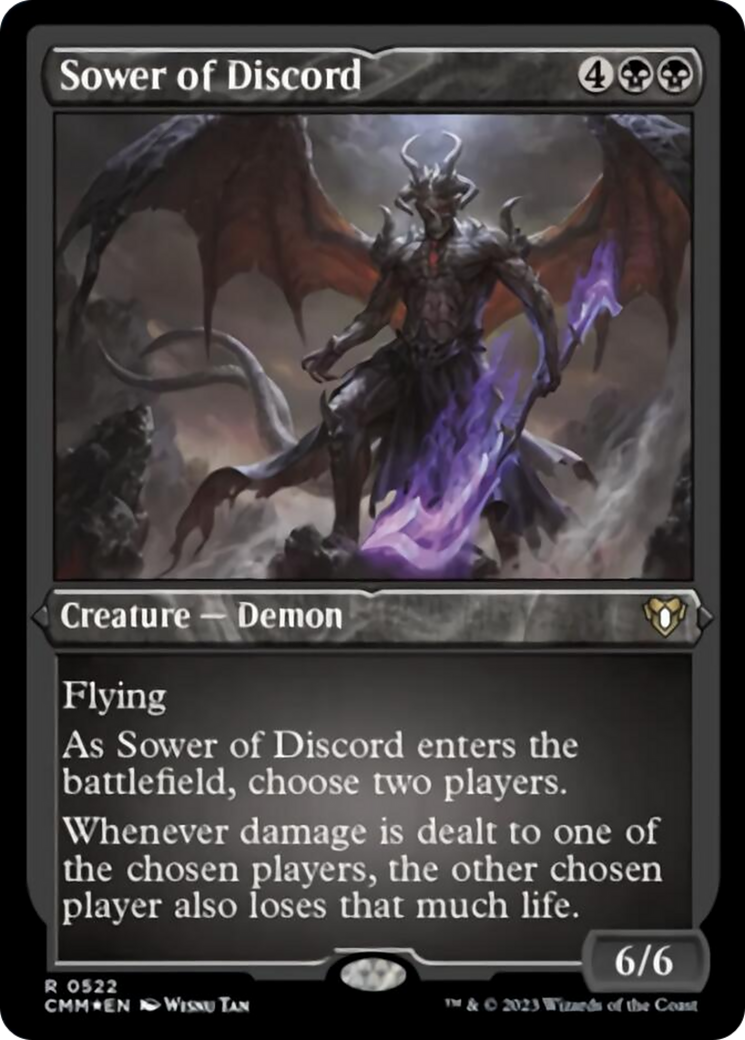 Sower of Discord (Foil Etched) [Commander Masters]-1