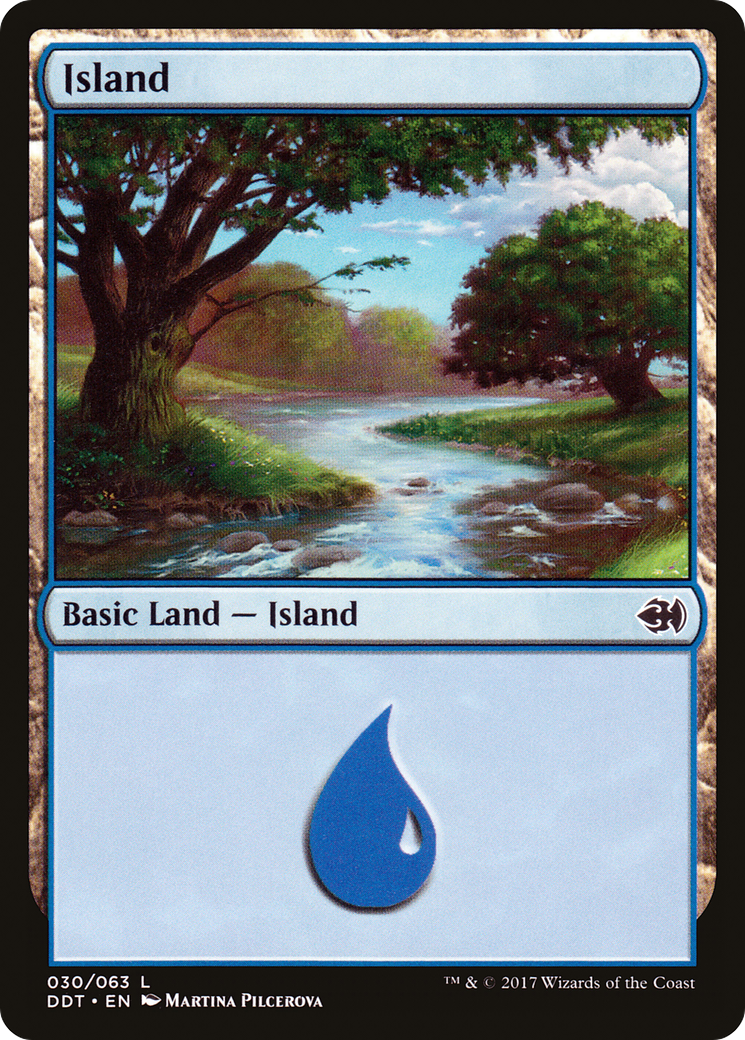 Island (30) [Duel Decks: Merfolk vs. Goblins]-1