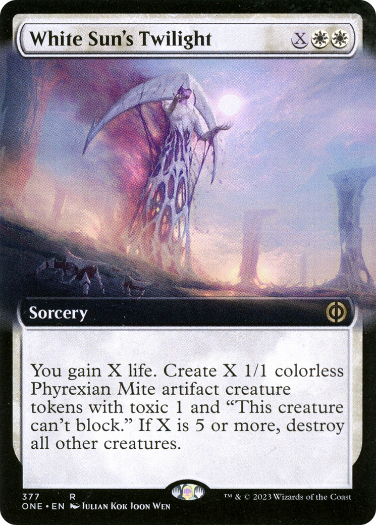 White Sun's Twilight (Extended Art) (ONE-377) - Phyrexia: All Will Be One: (Extended Art)-1