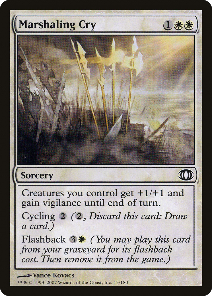 Marshaling Cry [Future Sight]-1