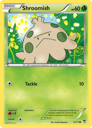 Shroomish (6/111) [XY: Furious Fists]-1