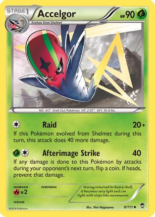 Accelgor (9/111) [XY: Furious Fists]-1