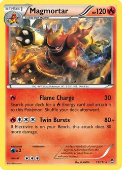 Magmortar (11/111) [XY: Furious Fists]-1