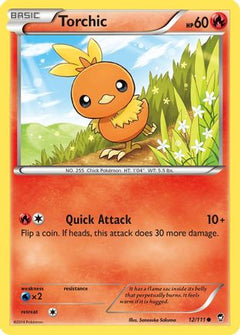 Torchic (12/111) [XY: Furious Fists]-1