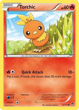 Torchic (12/111) [XY: Furious Fists]-1