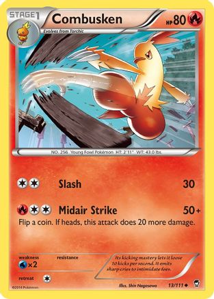 Combusken (13/111) [XY: Furious Fists]-1
