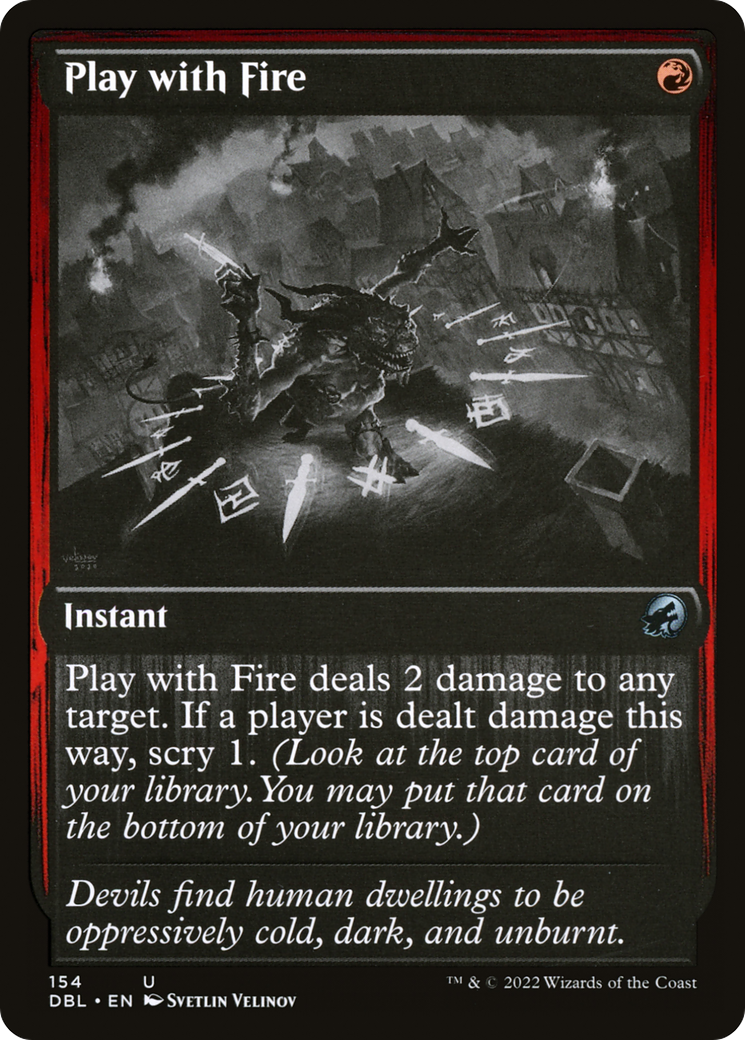 Play with Fire [Innistrad: Double Feature]-1