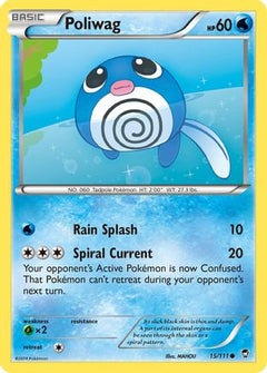 Poliwag (15/111) [XY: Furious Fists]-1