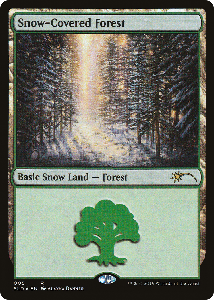 Snow-Covered Forest (005) [Secret Lair Drop Series]-1