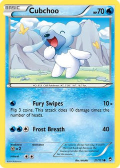 Cubchoo (21/111) [XY: Furious Fists]-1