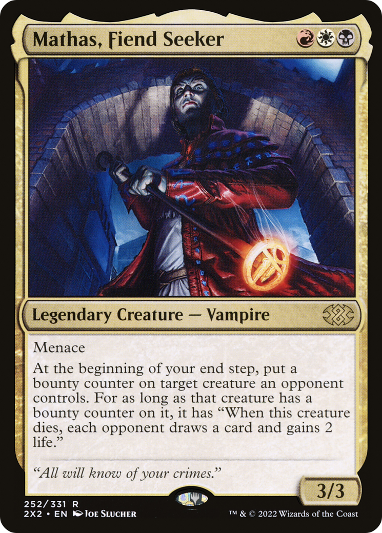 Mathas, Fiend Seeker [Double Masters 2022]-1