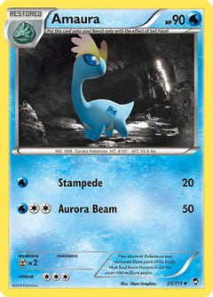 Amaura (25/111) [XY: Furious Fists]-1
