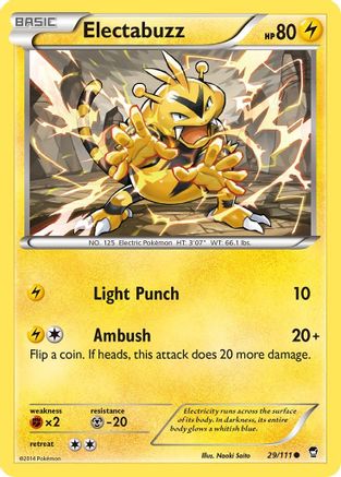 Electabuzz (29/111) [XY: Furious Fists]-1