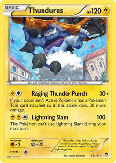Thundurus (33/111) [XY: Furious Fists]-1