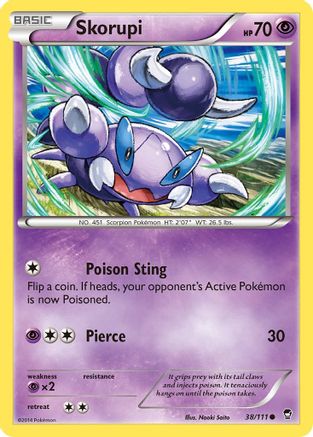 Skorupi (38/111) [XY: Furious Fists]-1
