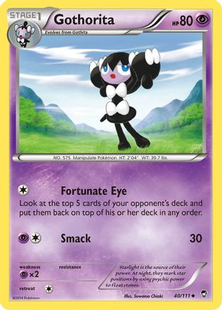 Gothorita (40/111) [XY: Furious Fists]-1
