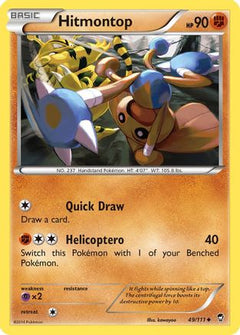 Hitmontop (49/111) [XY: Furious Fists]-1