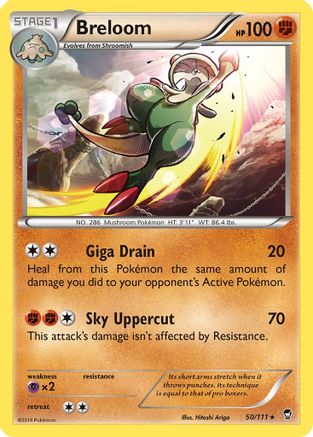 Breloom (50/111) [XY: Furious Fists]-1