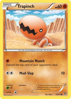 Trapinch (53/111) [XY: Furious Fists]-1