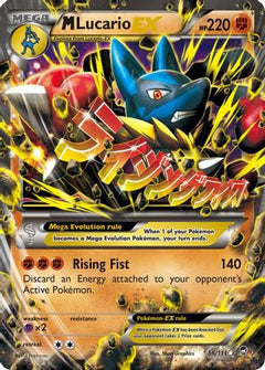 M Lucario EX (55/111) [XY: Furious Fists]-1