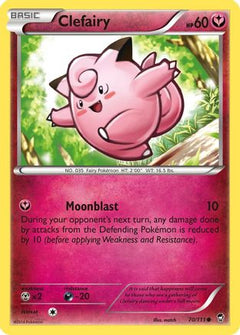 Clefairy (70/111) [XY: Furious Fists]-1