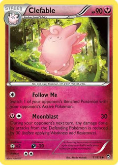 Clefable (71/111) [XY: Furious Fists]-1